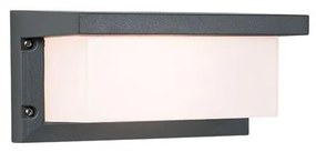 Zambelis E128 - Vonkajšie nástenné svietidlo 1xE27/18W/230V IP54 antracit