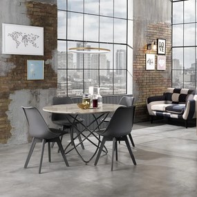 Závesné svietidlo v zlatej farbe Tomasucci Ring, výška 92 cm