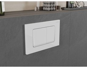 Mexen FENIX 10 - splachovacie tlačidlo pre Mexen modul FENIX XS, biela, 601000