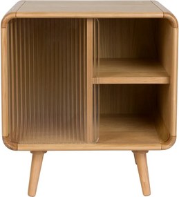 Odkladací stolík z masívneho dreva 40x50 cm Rise – Zuiver