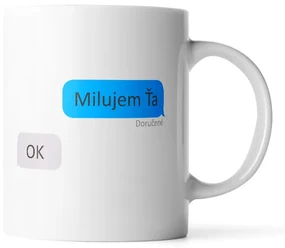 Sablio Hrnek Miluji tě, OK - 200 ml - espresso