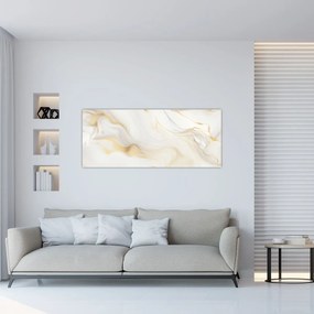 Obraz - Abstrakcia s dekorom (120x50 cm)