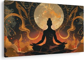 Obraz - Meditácia (90x60 cm)