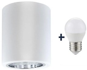 LED Stropné svietidlo JUPITER 1xE27/6W/230V 120x98 mm