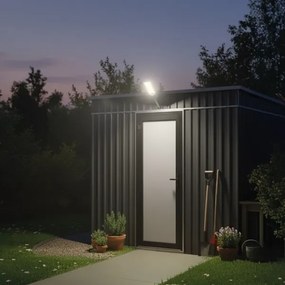 LED stmievateľná solárna pouličná lampa so senzorom VENICE 50W/4000 mAh IP65 čierna + diaľkové ovládanie