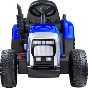 JOKOMISIADA Traktor s prívesom na akumulátor + diaľkové ovládanie  PA0242 modrý