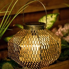 LED Solárne svietidlo LAURA 1xE27/1,2V 300 mAh IP44