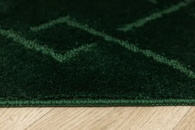 Dvojdielna sada kúpeľňových koberčekov MORENO tmavozelená