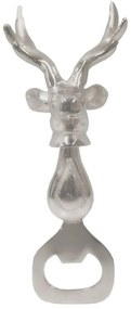 Kovový otvárač na fľaše strieborný jeleň - 6 * 6 * 19cm