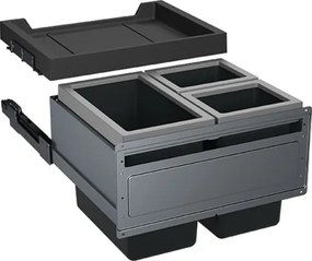 Vstavaný odpadkový kôš, sorter Franke FX 60 26-11-11 121.0557.763