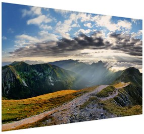 Gario Fototapeta Krásna horská panoráma Veľkosť: 200 x 135 cm, Materiál: Samolepiaca