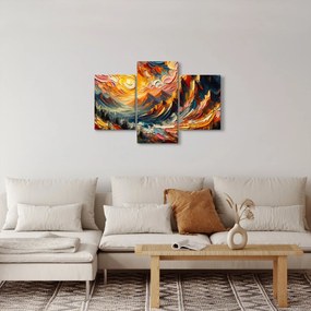 Obraz - Hory zalité slnkom (90x60 cm)