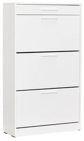 Botník (skrinka na topánky) Tosina 7 (diamantová biela). Akcia -19%. Vlastná spoľahlivá doprava až k Vám domov. 1094667