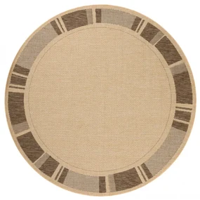 Koberec SIZAL FLOORLUX 20195 mais / coffee kruh