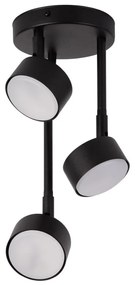 Luster na tyči NEMO 3xGX53/12W/230V čierna