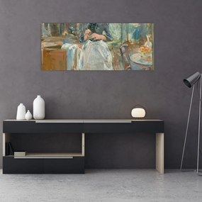 Obraz - Berthe Morisoti, In the Dining Room, reprodukcia (120x50 cm)