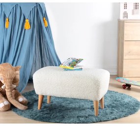 Taburet PIXI 32x61 cm biely