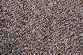 AladinWorld Expres, Metrážny koberec Bohemia hnedý, na mieru, šíře 4m, hnedá, filc, chodba / predsieň