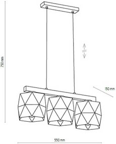TK Lighting FANO 4252