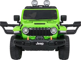 Ramiz Jeep Wrangler Rubicon LIFT elektrické autíčko pre deti zelené