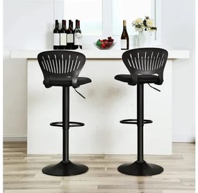 Barové stoličky 2 ks LJB04BK