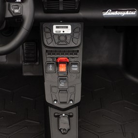 Ramiz Elektrické autíčko Lamborghini Aventador SV pre 2 deti biele