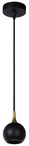 Lucide 09434/01/30 - Luster na lanku FAVORI 1xGU10/5W/230V čierna