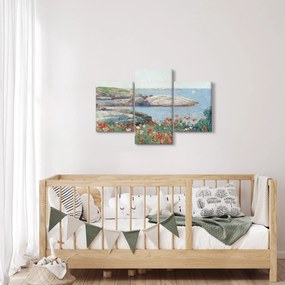 Obraz - Childe Hassam, Poppies,  Isles of Shoals, reprodukcia (90x60 cm)