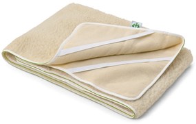 Chránič matraca zo strižnej vlny irisette® greenline, cca 90 x 200 cm