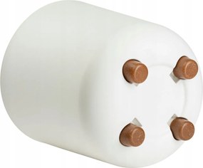 Sada 2 ks květináčů Terra 21x19,3/27,4x24,2 cm krémová