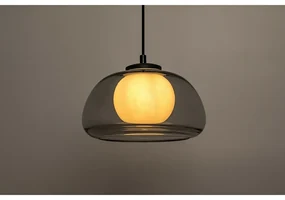 Rabalux 72275 moderný závesný luster Elowen, dymová, G9, 1x max. 5W