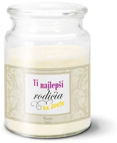 Sablio Sviečka Tí najlepší rodičia na svete - 500 g