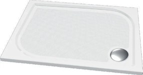 BPS-koupelny Sprchová vanička z liateho mramoru - obdĺžnik Noris R 120/90 (120x90x3 cm)
