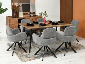 Stolička Sony (sivá + čierna). Vlastná spoľahlivá doprava až k Vám domov. 1111273