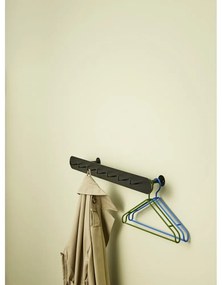 Čierny kovový nástenný vešiak Hack – Hübsch