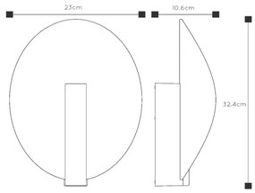 Lucide 27818/09/30 -LED Vonkajšie nástenné svietidlo LAREDO LED/9W/230V IP54 čierna