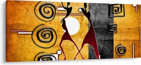 Obraz - Staroveká maľba (120x50 cm)