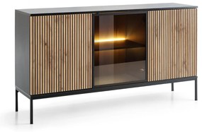 Trojdverová komoda Sento (K154), dub Wotan