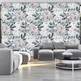 Fototapeta - Pastelové pivonky (152,5x104 cm)