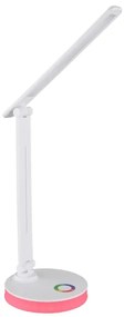 Globo 58445W - LED RGBW Stmievateľná stolná lampa GERALDO LED/5W/230V + LED/2W
