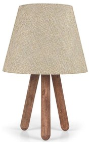 Stolná lampa AYD 1xE27/60W/230V béžová/hnedá
