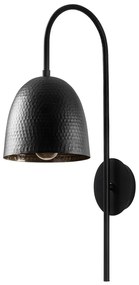 Čierne nástenné svietidlo Tattoo – Opviq lights