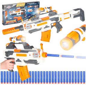 KIK Blaster Modular karabína 4v1 s 30 penovými šípkami a zásobníkmi