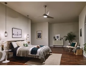 Kichler KLF-VOYA-60-BS -LED Stmievateľný stropný ventilátor VOYA LED/14W/230V+DO