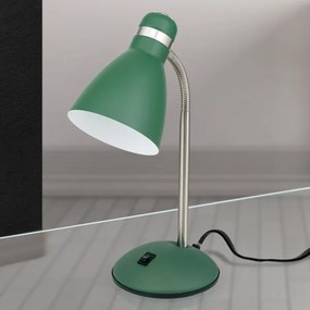 Orion - Stolná lampa SCHOOL 1xE27/40W/230V zelená/matný chróm