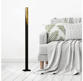 Eglo 97584 - LED Stojacia lampa BARBOTTO 1xGU10/4,5W/230V čierna