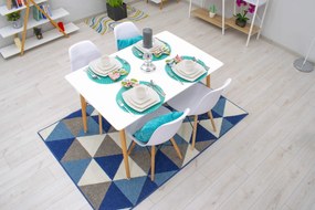 Wellhox Stôl ADRIA 120 cm x 80 cm - biely 9403 20 80 00