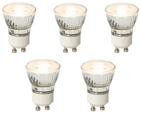 Sada 5 stmievateľných LED žiaroviek GU10 35 mm 4 W 200 lm 2700 K