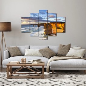 Obraz morských útesov (150x105 cm)