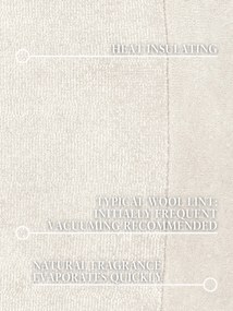 Villeroy & Boch, Kusový koberec Villeroy & Boch Kari 106281 Cream kruh, 200x200 (priemer) kruh, biela, obývacia izba